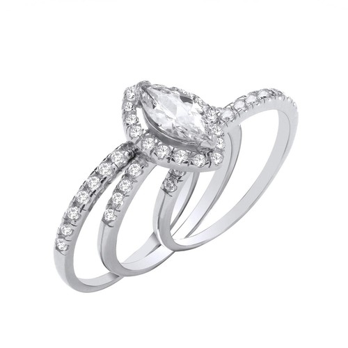 Sterling silber braut set - silber,