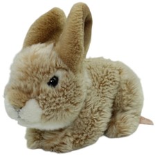 Teddy-Hermann Beiger Hase Kuscheltier 19cm Gebraucht Hase