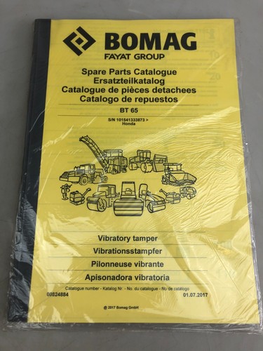 Bomag bt65 ersatzteilkatalog - bt65,