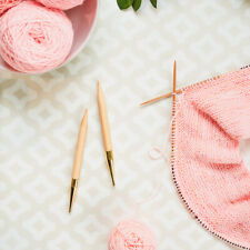 KnitPro Basix Birch Nadelspitzen lang und kurz; Stärken 3,0mm bis 15,0mm