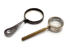 2 antike Lupen alte Lupe