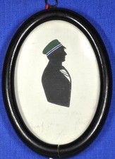 Studentika. Corps Hasso-Nassovia Marburg. Silhouette. 1844