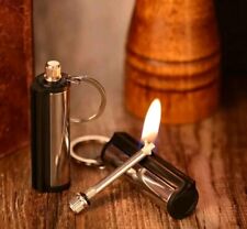 Ewig Outdoor Camping Überleben Benzin Sturm Feuerzeug Feuerstein Metall Zündholz