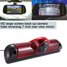 Rückfahrkamera+7"Spiegel für Fiat Ducato X250 Citroen Jumper dritte Bremsleuchte