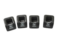 VW Golf 5-6 Abdeckung Führungshülse ISOFIX Rücksitzbank 4 Stück Set 1K0887233