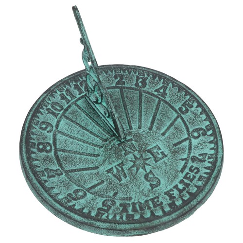 Gusseisen sonnenuhr antik - gusseisen,
