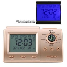 Digitale Islamische Azan Muslim Gebet Alarm Adhan Kalender Uhr Automatische Set