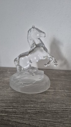 Figur glas pferd - pferd, steigend