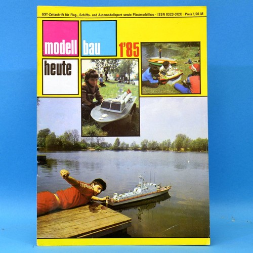 Modellbau heute 1985 gst ddr - modellbau,