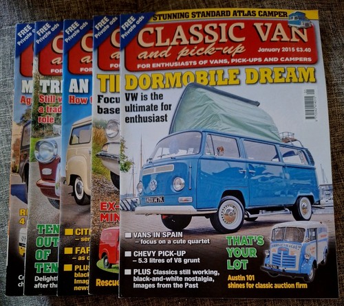 Classic van and pick - van, up