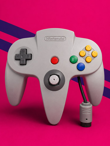Nintendo controller grau - 64,