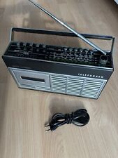 Telefunken Partner Compact 101 L Transistor Radio Kassette Vintage Sammlergerät