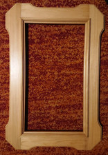 Spiegelrahmen Kiefer massiv mit Profilleisten