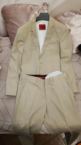 Hugo boss anzug herren beige - anzug,