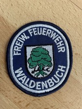 Ärmelabzeichen Feuerwehr Waldenbuch FF Patch