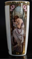 Goebel  Mucha Trust  Night’s Rest 1897   “ Artis Orbis “  Collection .  Vase