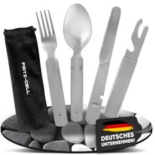 Edelstahl Besteck 4-Teilig