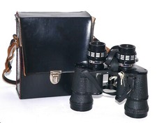 Feldstecher Fernglas mit Tasche Weltblick 6-12x30 Nr. 35511 60er Jahre #6589