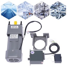 220V 250W AC Gear Motor Elektromotor Getriebemotor mit Drehzahlregler 0-270 RPM