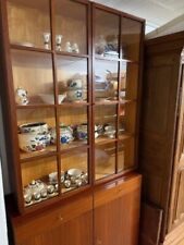 Glasvitrinen Schrank Kirschbaum