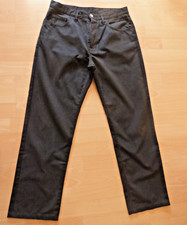HOSE five Pocket (Jeans Style) von DEVRED Damen Gr. 42 schwarz m: Nadelstreifen