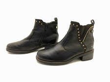 Mustang Damen Stiefel Stiefelette Ankle Boots Schwarz Gr. 39 (UK 6)