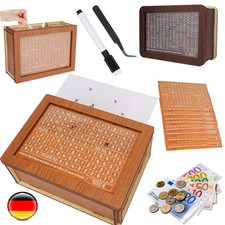 Spardose aus Holz-Sparbox mit