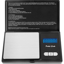 Schwarz Digitale Waage 500g