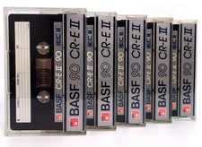 5x BASF  CR-E II 90  I  1987