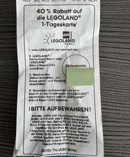 40% Rabatt auf die Legoland