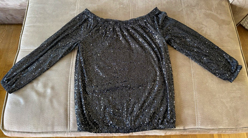 Paillettenbluse 40 42 - paillettenbluse, gr.