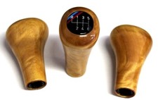 BMW M DESIGN SCHALTKNAUF 6 GANG PAPPEL GELB ARIZONA SUN HOLZ NEU