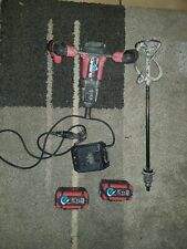 Rubimix E-10 ENERGY Akku-Mörtelmischer Mischer Mixer 2  Akkus Ladegerät