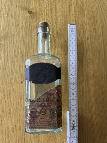 Uralte cognac flasche 1906 - uralte,