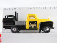 Busch 48239 Chevrolet Pick-up (1950) "Barbecue" in gelb/schwarz 1:87/H0 NEU/OVP