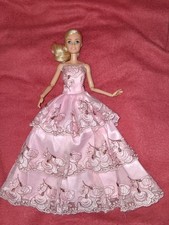 Barbie Puppen Kleid Rosa