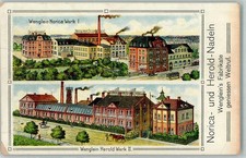 13605257 - 8500 Nuernberg Norica- und Herold-Nadeln Wengleins Fabrikate Werk I