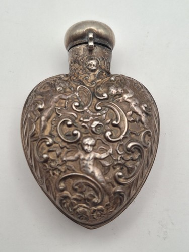 Antiker silber parfumflakon - antiker,