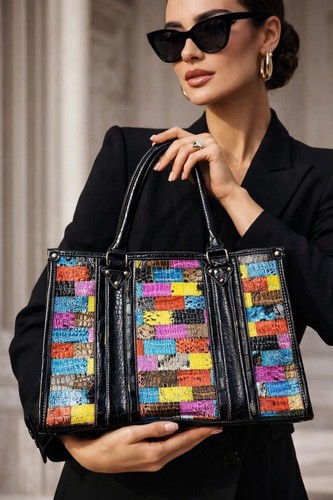 Neu designer tasche multicolor - tasche,