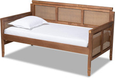 Chic Ash Walnut Daybed for