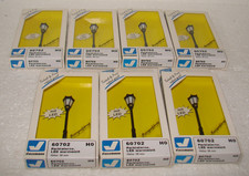 7x Viessmann 60702 Parklaterne LED warmweiß -unbespielt- in OVP!