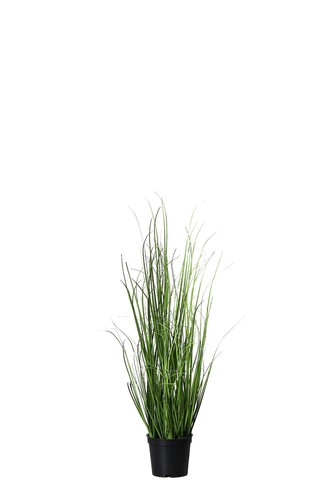Kunstpflanze gras topf - gras, im