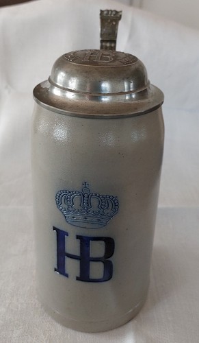 Bierseidel humpen zinndeckel - humpen,