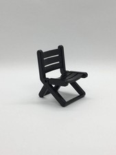 Playmobil Klappstuhl - schwarz - C2272