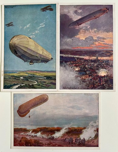 Künstler zeppelin - ak,