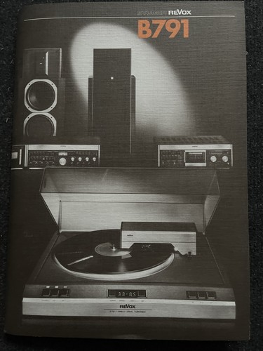 Revox b791 plattenspieler - b791,