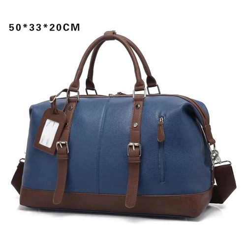 Leder reise duffel - reise,