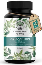 Astaxanthin 12 mg - Depot Kapseln - Oxidationsschutz - 4 Monatsvorrat - vegan