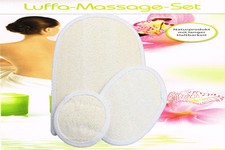 3 x Luffahandschuhe Luffa