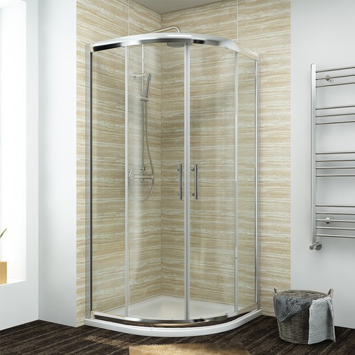 Duschkabine runddusche 90x90cm - duschkabine,